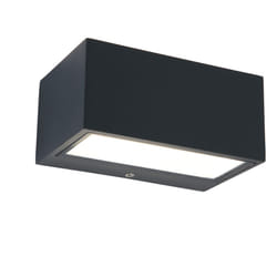 LUTEC GEMINI Éclairage mural extérieur LED 10,5 W Gris