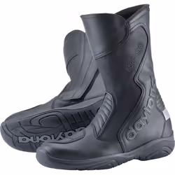 Daytona Spirit GTX Gore-Tex Bottes de moto imperméables, noir, taille 36 pour Hommes