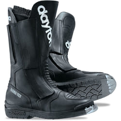 Daytona Trans Open GTX Gore-Tex Bottes de moto imperméables, noir, taille 40 pour Hommes