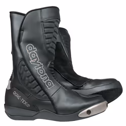 Daytona Strive GTX Gore-Tex Bottes de moto imperméables, noir, taille 38 pour Hommes