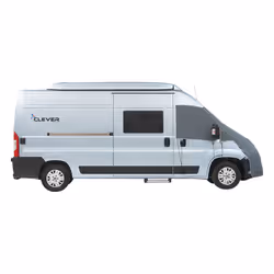 Hindermann 7018-5550, Protection de pare-brise, Caravan, Gris, Monochromatique, Bâche, Devant