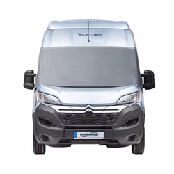 Hindermann 7911-8384, Pare-soleil, Caravan, Gris, Monochromatique, Devant