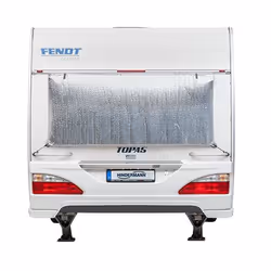 Hindermann 8445-7405, Protection de pare-brise, Caravan, Argent, Monochromatique, Adhésif, Polyester