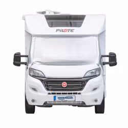 Hindermann 8519-7405, Protection de pare-brise, Caravan, Argent, Monochromatique, Adhésif, Devant