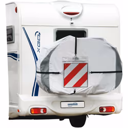 Housse de protection porte-vélos Zwoo Hindermann pour camping-car. Cette bâche de protection protègera à la fois vos vélos et ...