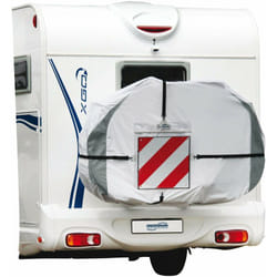 Hindermann - Bâche protection porte-vélos pour camping-car Zwoo Modèle - Pour 1 à 3 vélos