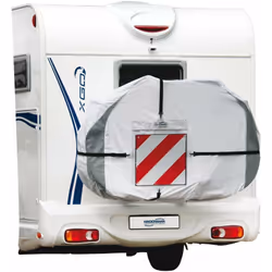 Housse de protection porte-vélos Zwoo Hindermann pour camping-car. Cette bâche de protection protègera à la fois vos vélos et ...