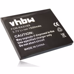 vhbw - the clever way - Batterie rechargeable de haute qualité avec une grande autonomie et compatible avec votre smartphone  ...