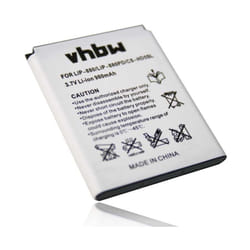 Vhbw - 1x Batterie compatible avec Sony NW-HD5, NW-HD5B, NW-HD5R, NW-HD5S, 20GB lecteur de musique MP3 (980mAh, 3,7V, Li-ion) - Remplacement pour