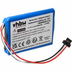 vhbw - the clever way - Batterie de rechange de haute qualité avec une grande autonomie et compatible avec votre système de n ...