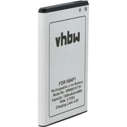vhbw Batterie compatible avec Huawei EC5321, M860, i-Mo, ET5321, MiFi E6939, P51 routeur modem hotspots (1200mAh, 3,7V, Li-ion)