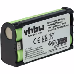 vhbw - the clever way - Batterie de rechange de haute qualité avec une grande autonomie et compatible avec votre microphone ( ...