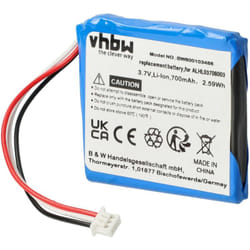 Vhbw - 1x Batterie compatible avec TomTom 4EN52, 4EV42, 4EN42, 4EV52, 4EN.001.02 gps, appareil de navigation (700mAh, 3,7V, Li-ion)