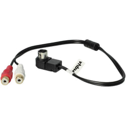 Vhbw - Câble audio voiture compatible avec Alpine (appareil avec fonction AI-Net) - Adaptateur, 60 cm, noir