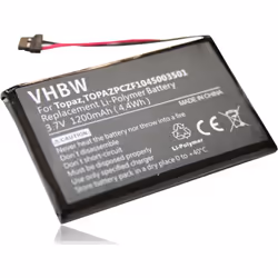 vhbw - the clever way - Batterie de rechange de haute qualité avec une grande autonomie et compatible avec votre système de n ...