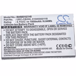 vhbw - the clever way - Batterie de rechange de haute qualité avec une grande autonomie et compatible avec votre télécommande ...
