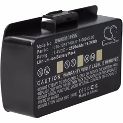 vhbw - the clever way - Batterie de rechange de haute qualité avec une grande autonomie et compatible avec votre système de n ...