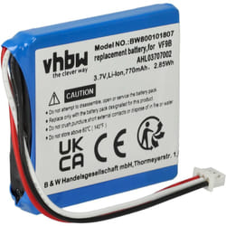 Vhbw - Batterie compatible avec TomTom Start, Start 20, Easy, 1EX00, Start 2, 4EX0.001.11 gps, appareil de navigation (770mAh, 3,7V, Li-ion)