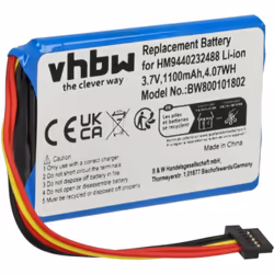 vhbw - the clever way - Batterie de rechange de haute qualité avec une grande autonomie et compatible avec votre système de n ...