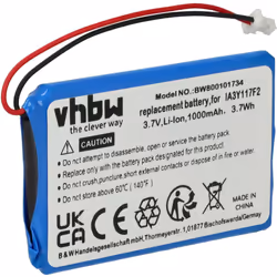vhbw - the clever way - Batterie de rechange de haute qualité avec une grande autonomie et compatible avec votre système de n ...