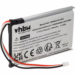 vhbw - the clever way - Batterie de rechange de haute qualité avec une grande autonomie et compatible avec votre système de n ...