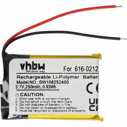 vhbw - the clever way - Batterie de rechange de haute qualité avec une grande autonomie et compatible avec votre lecteur de m ...