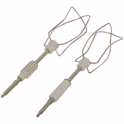 Lot de 2 fouets pour robot ménager SEB SS-989642 Appareils compatibles : [ROBOT MÉNAGER MOULINEX: ] HM41313E/BV0[ROBOT MÉNAGE ...