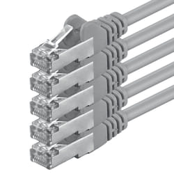 1aTTack 81149 câble de réseau Gris 10 m Cat5 SF/UTP (S-FTP)