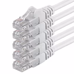 1aTTack 0.25m 2x RJ-45 Cat6 UTP M/M, 0,25 m, Cat6, U/UTP (UTP), RJ-45, RJ-45
