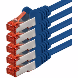 1aTTack RJ-45 Cat6 SSTP 1m, 1 m, Cat6, S/FTP (S-STP), RJ-45, RJ-45