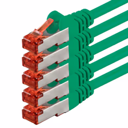 1aTTack 10.0m 2x RJ-45 Cat6 S/FTP (S-STP) M/M, 10 m, Cat6, S/FTP (S-STP), RJ-45, RJ-45