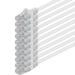 1aTTack 5.0m 2x RJ-45 Cat6 UTP M/M câble de réseau Blanc 5 m U/UTP (UTP)