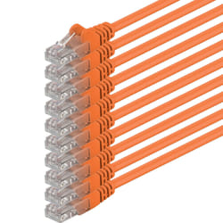 1aTTack 0.25m Cat6 UTP câble de réseau Orange 0,25 m U/UTP (UTP)