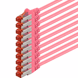 1aTTack 1.0m 2x RJ-45 Cat5 S/FTP (S-STP) M/M, 1 m, Cat6, S/FTP (S-STP), RJ-45, RJ-45