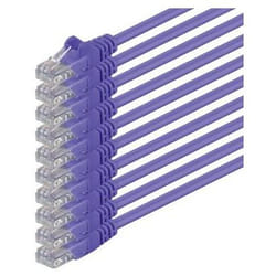 1aTTack 10m Cat6 UTP câble de réseau Violet U/UTP (UTP)