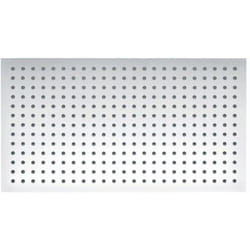 Tête de douche de luxe en acier inoxydable chromé, rectangulaire DPG2051 - 50x30cm - Bernstein