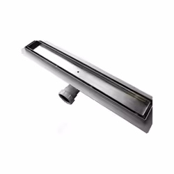 Caniveau de douche à écoulement au sol en acier inoxydable GT01 pour cabine de douche à carreler Douche sans barrière au desi ...