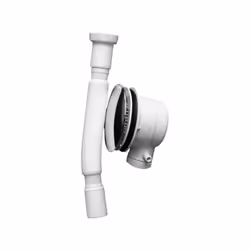Système de vidage type A avec trou d'évacuation de 90mm - tuyau flexible Drain de douche - Système de vidage pour receveur de ...