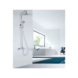 Système de douche thermostatique 4011 Basic avec douchette à main - sélection du pommeau de doucheSans tête (de douche) - Bernstein