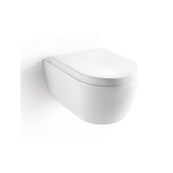 Bernstein - Toilettes suspendues design Nano avec couvercle à fermeture progressive NT2019