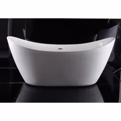 Description générale Superbe baignoire BERNSTEIN au design simple et élégant, sans robinetterie. Cette baignoire monobloc est ...