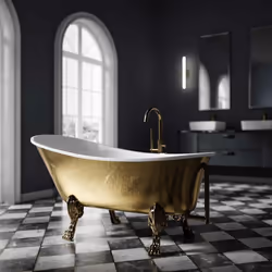 Description générale Superbe baignoire îlot PARIS PREMIUM au design simple et élégant. Fabriquée en acrylique sanitaire de ha ...