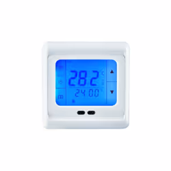 Thermostat tactile HT07 pour plancher chauffant électrique Le HT07 est un thermostat numérique programmable avec écran tactil ...