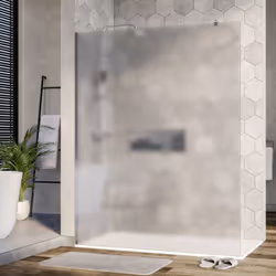 Description générale Superbe paroi de douche BERNSTEIN au design simple et élégant qui embellira votre salle de bain. La paro ...