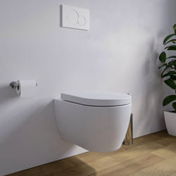 Wc suspendu à fond creux sans bride nano protection - abattant Softclose NT2038 - Bernstein