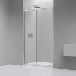 Paroi porte coulissante pour douche en niche en verre véritable NANO 6 mm EX505 Cette superbe paroi de douche en niche en ver ...
