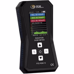 Informations techniques Plage de mesure : 0 ...14 pH 99.99 onduleur/h Précision 0,25 cps/onduleur/h Résolution 0.01usv/h Déte ...