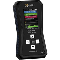 Pce Instruments - pce-rdm 10 Tube compteur de Geiger-Müller Radiation: Rayons x signal sonore d'avertissement, avec fonct