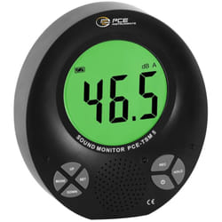Pce Instruments - Sonomètre Enregistreur de données, Écran couleur pce-tsm 5 35 - 135 dB 31.5 Hz - 8000 Hz jack mâle 3.5