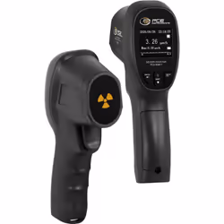 enquête Rayons gamma, bêta et X Affichage en μSv,h, cpm, cps Sensibilité de 80 cpm, μSV, (Co-60) Signal sonore réglable Capte ...